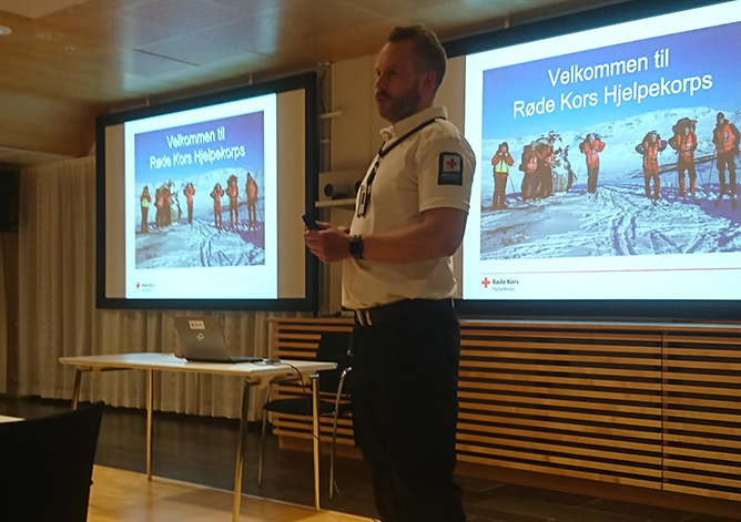 Kurs for nye medlemmar i Hjelpekorpset