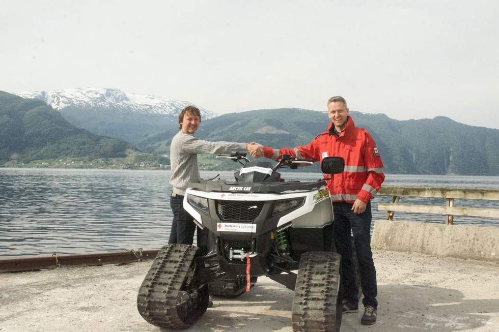 Gåve sikrar ATV til hjelpekorps