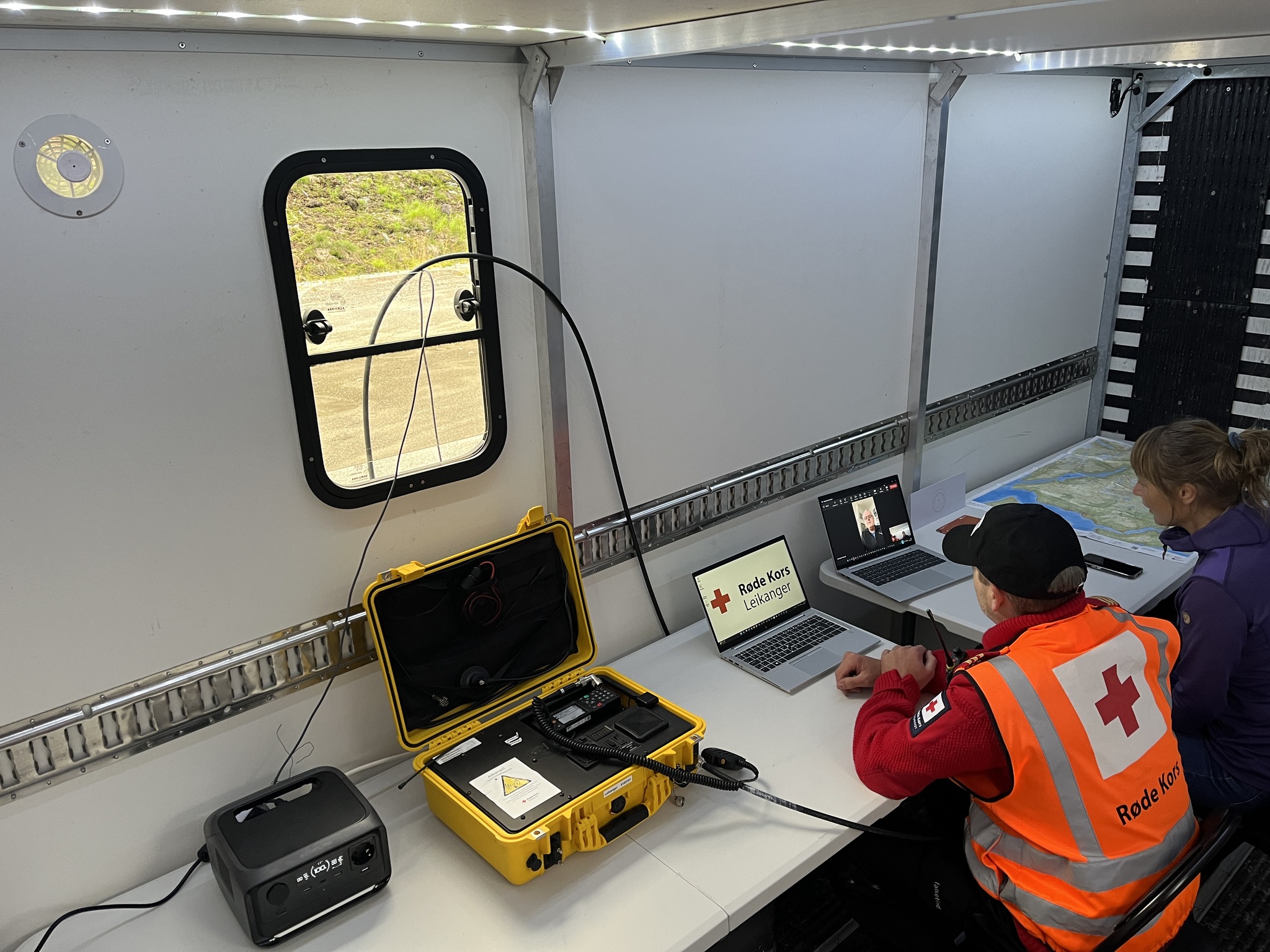 Testa Starlink og nødnett i Huksdalen